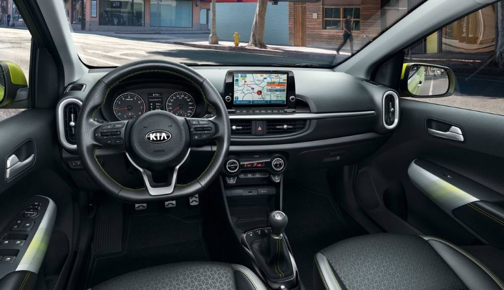 El interior del Kia Picanto 2021 El interior del Kia Picanto 2021