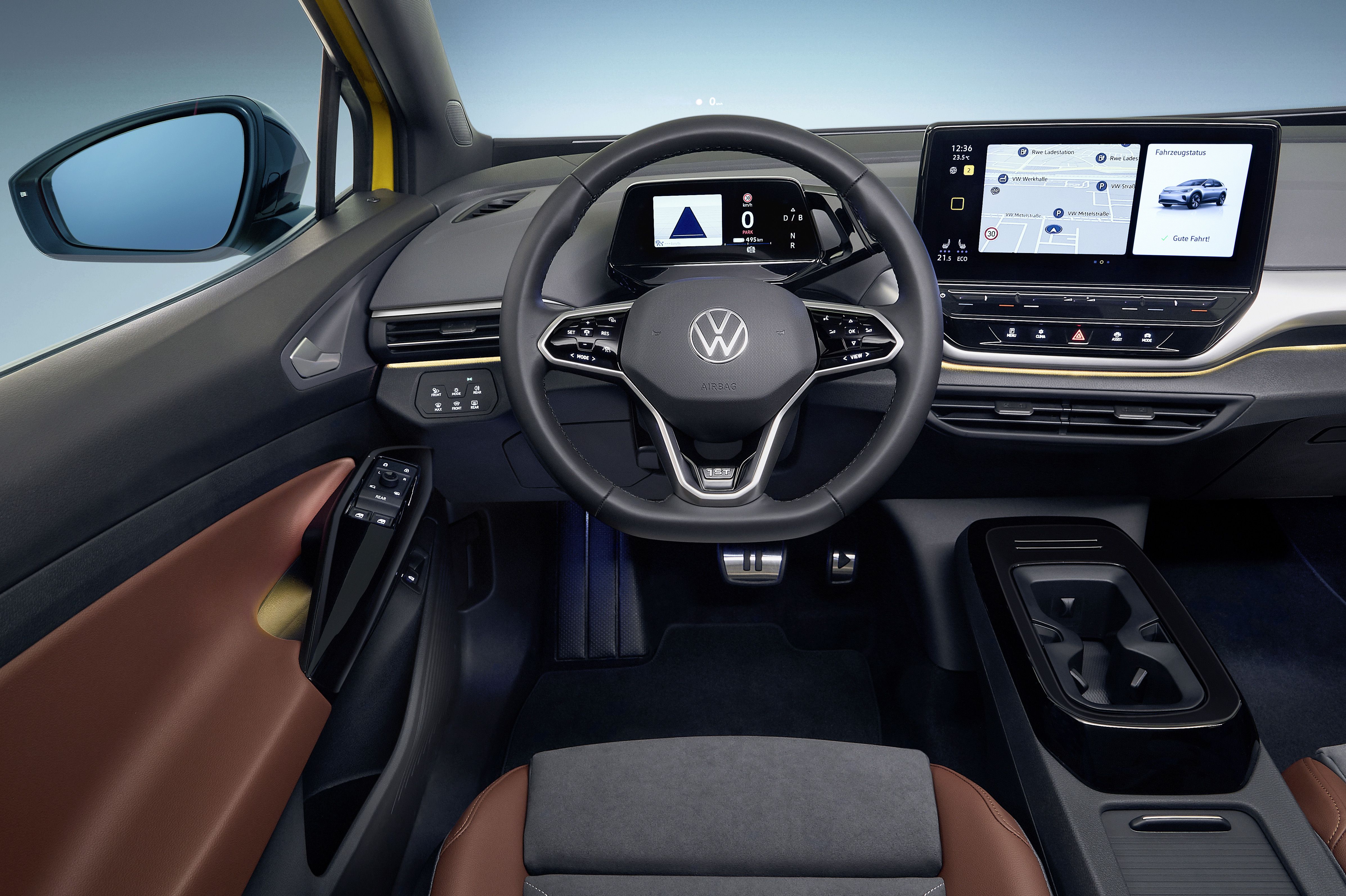 VW ID.4. Interior.