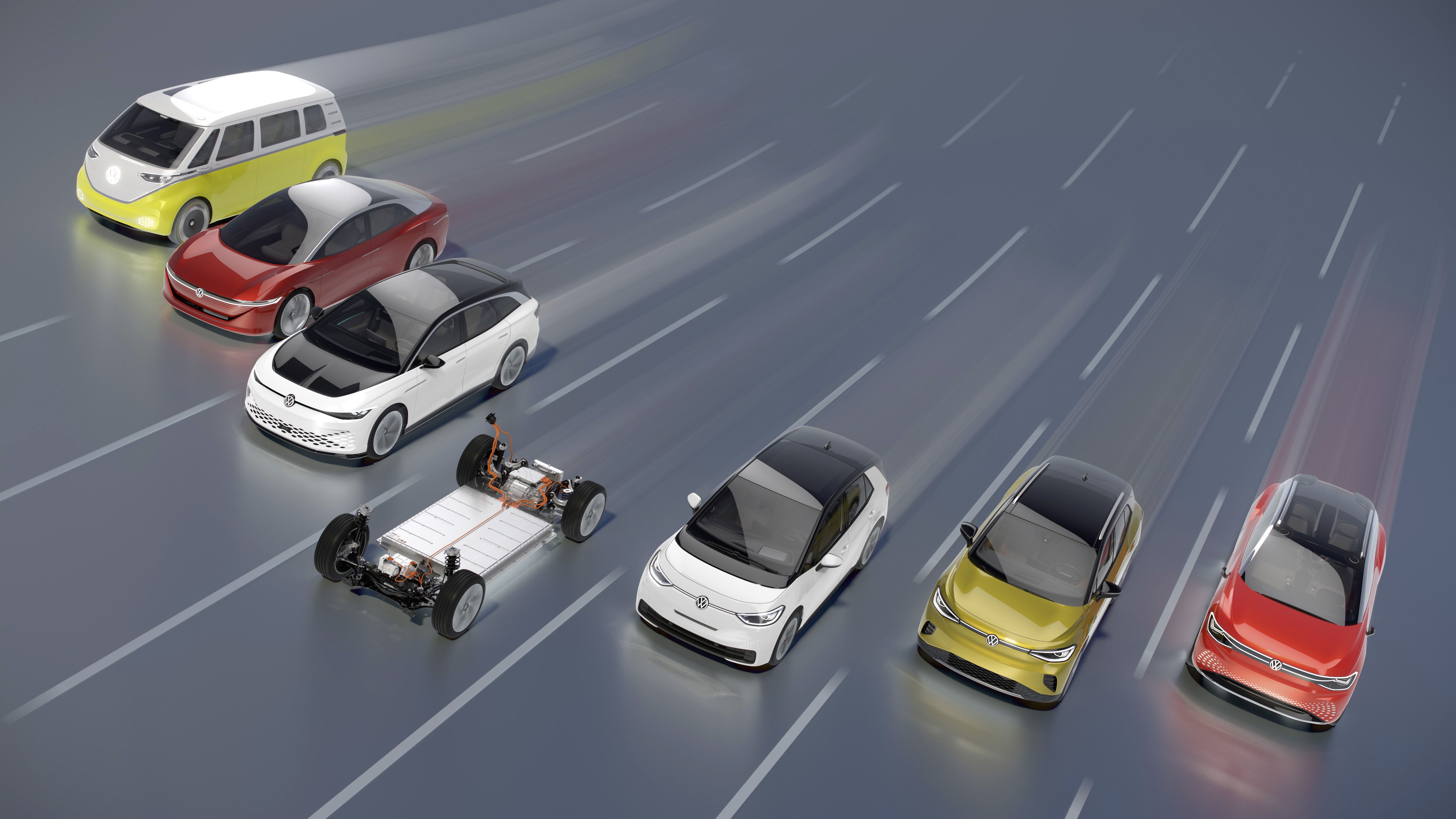 VW ID.4. Gama de vehículos eléctricos MEB