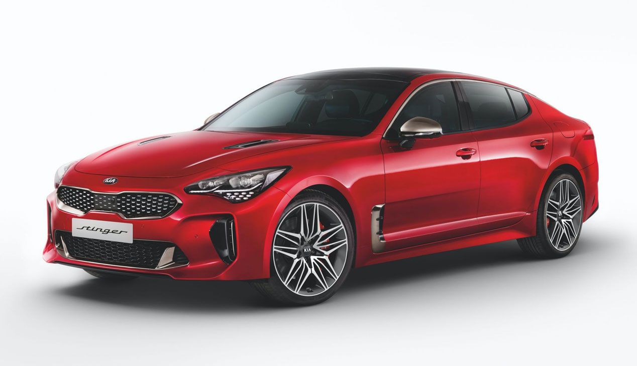 El Kia Stinger suma llantas de 19 pulgadas