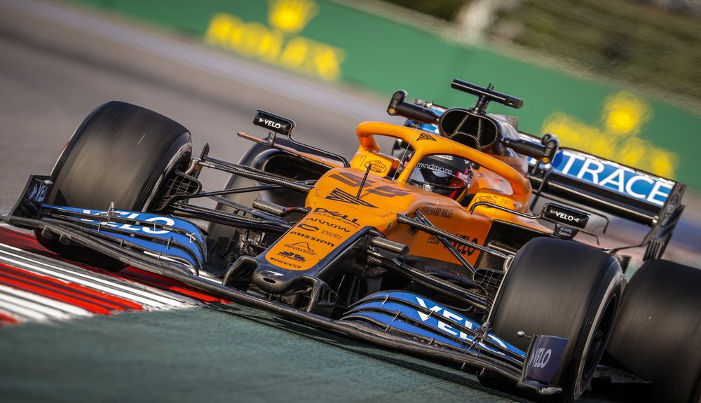 Carlos Sainz se clasificó tercero en la FP3