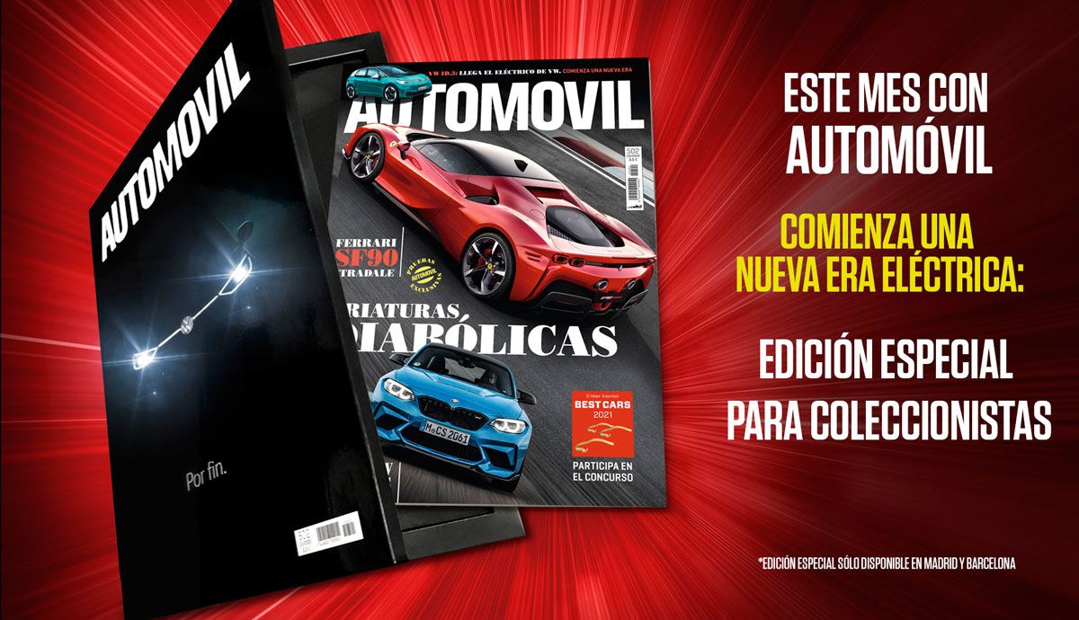La cubierta de la Revista AUTOMÓVIL 502, con luces integradas