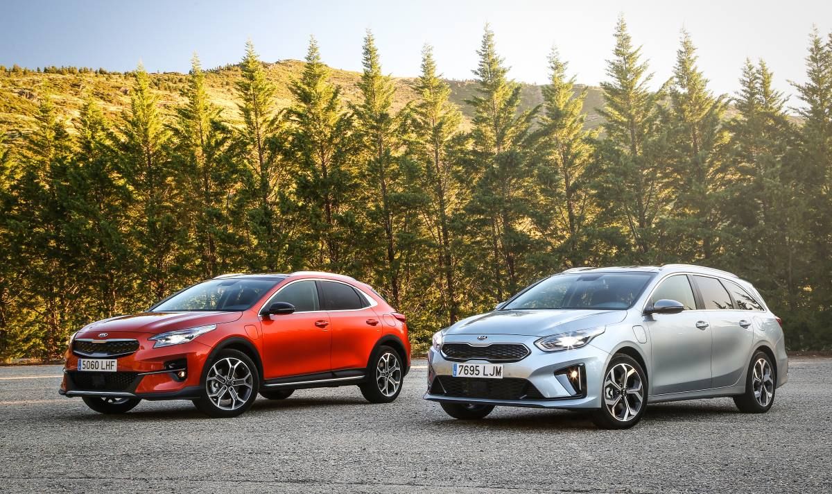 Kia XCeed y Ceed Tourer PHEV híbridos enchufables.