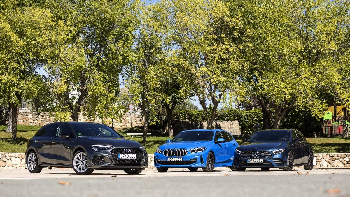 Audi A3, BMW Serie 1 y Mercedes Clase A con motores diésel 2