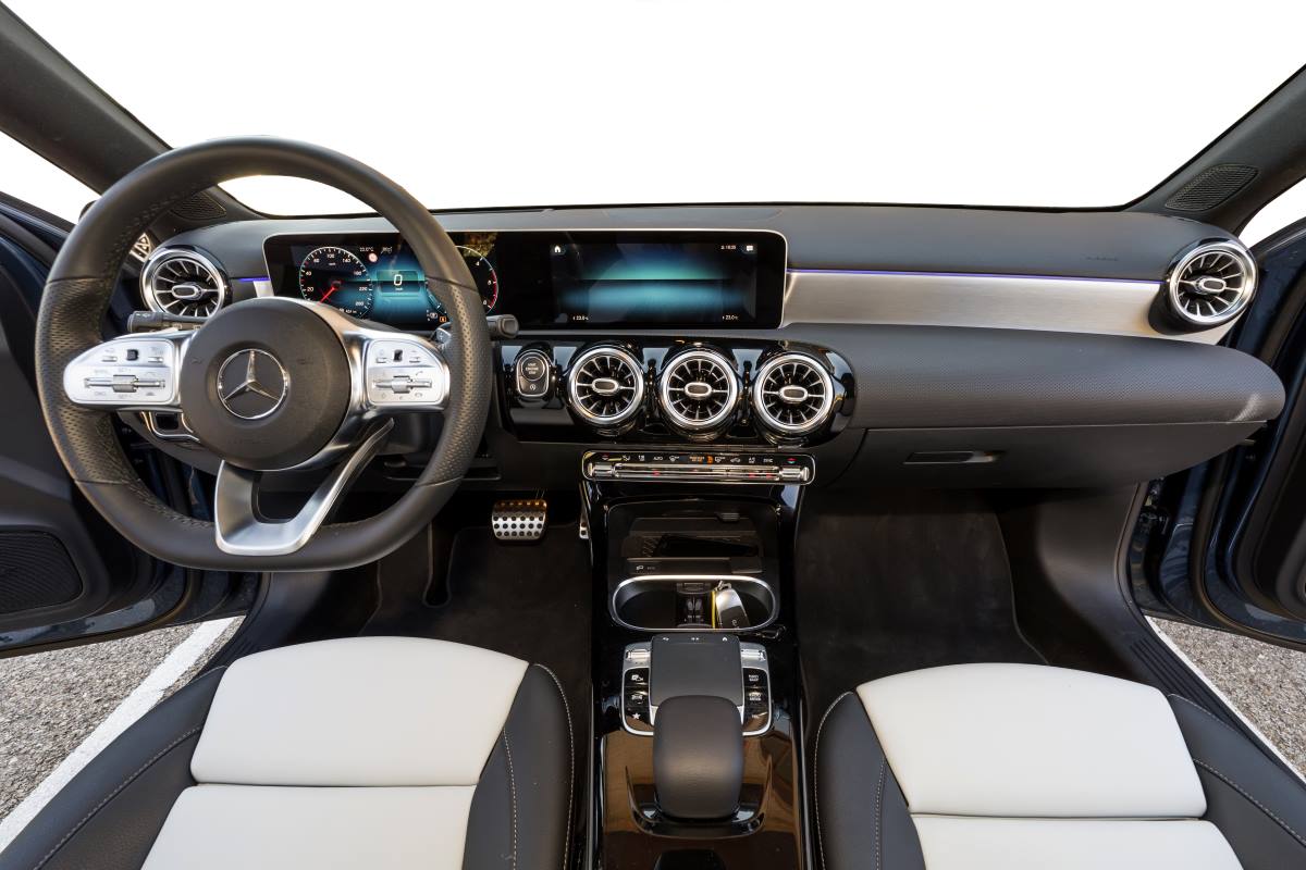 El interior del Mercedes Clase A 200d