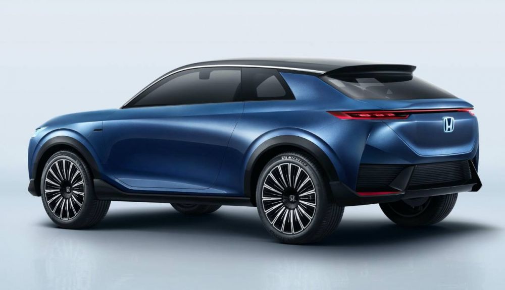 Vista posterior del Honda SUV eConcept