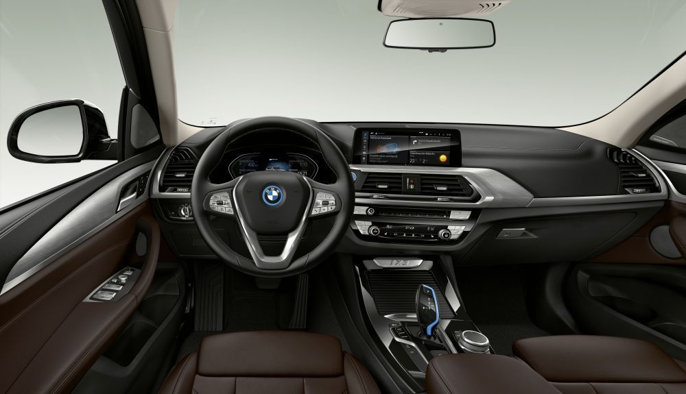 El interior del BMW iX3 eléctrico El interior del BMW iX3 eléctrico