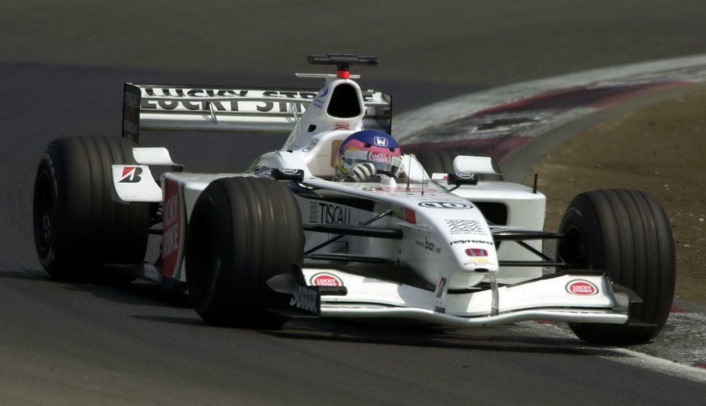 Jacques Villeneuve con el BAR Honda en 2001 Jacques Villeneuve con el BAR Honda en 2001