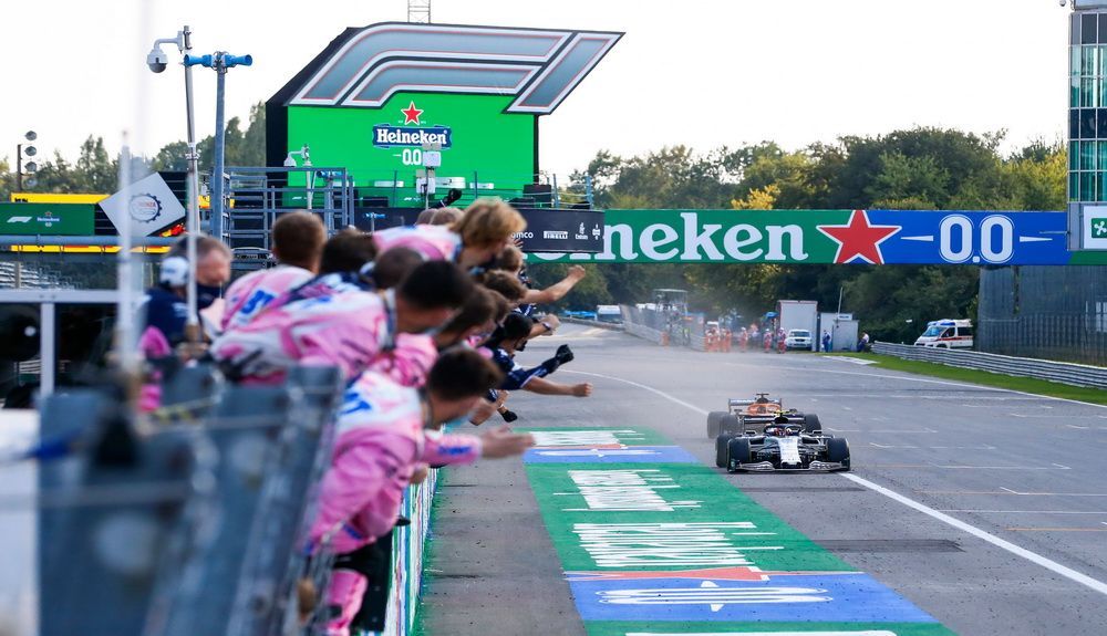 Victoria de Pierre Gasly (Alpha Tauri) en el GP de Italia 2020 Victoria de Pierre Gasly (Alpha Tauri) en el GP de Italia 2020