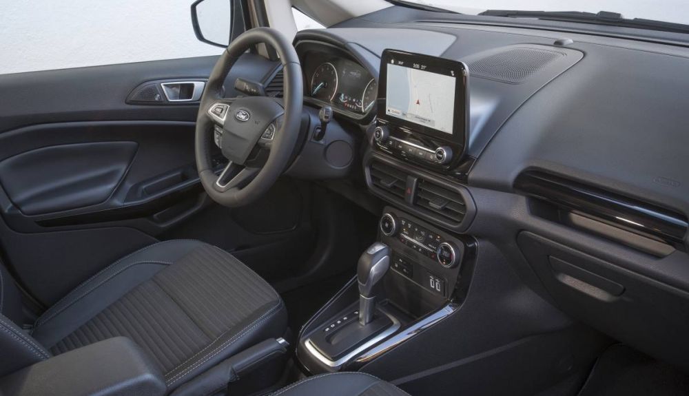 El interior del Ford EcoSport