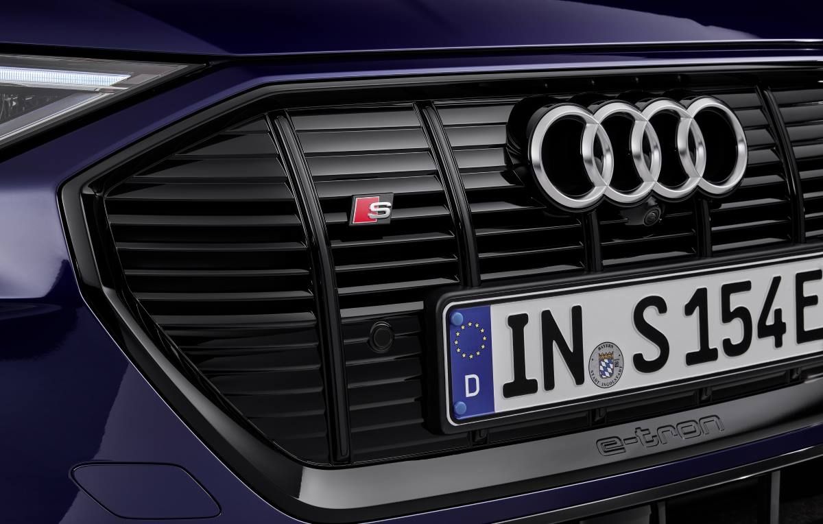 El frontal de los nuevos Audi e tron S