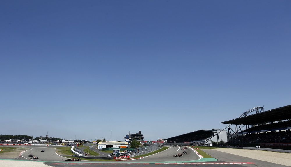 Vista general del circuito de Nurburgring