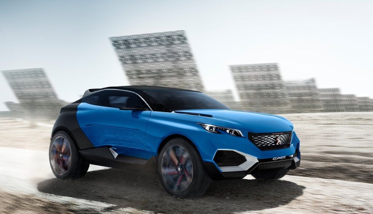 El Peugeot Quartz Concept ya anticipó hace años una carrocería de SUV coupé.