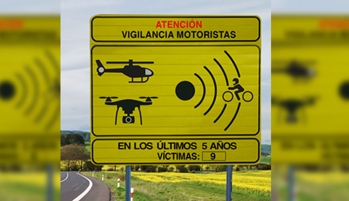 Ubicación de los 100 tramos más peligrosos para motoristas.