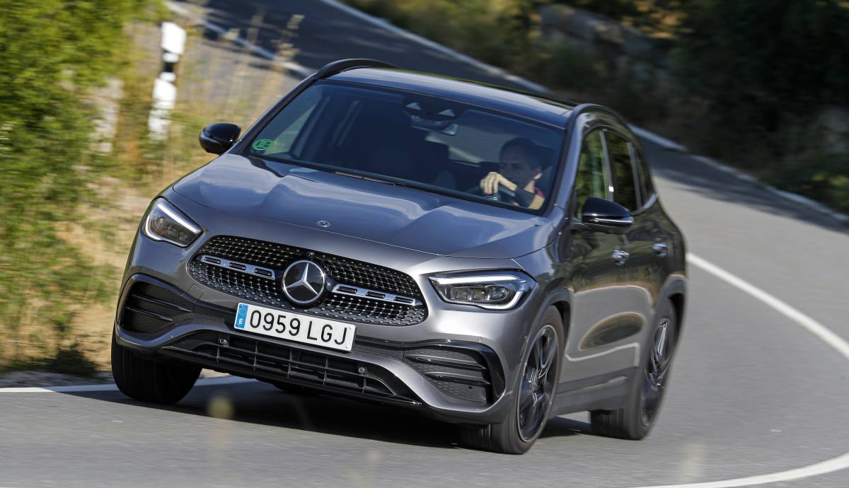 A los mandos del Mercedes GLA 200d