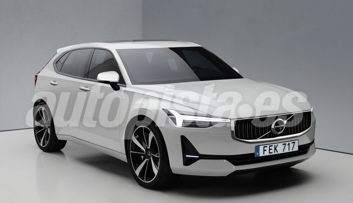 Volvo tiene previsto lanzar un nuevo SUV, más pequeño que el XC40. Ilustración: Schulte.