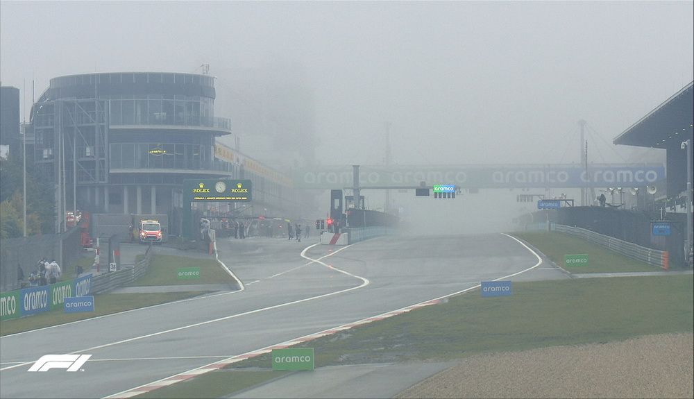 Así estaba el Nürburgring al comienzo de la FP1
