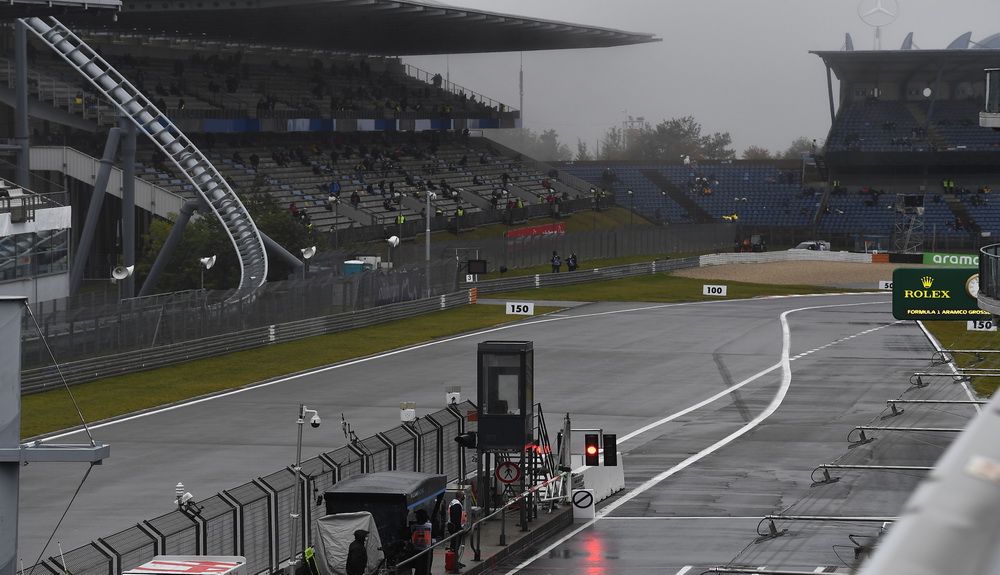 Nadie pudo salir a rodar el viernes en el circuito de Nürburgring