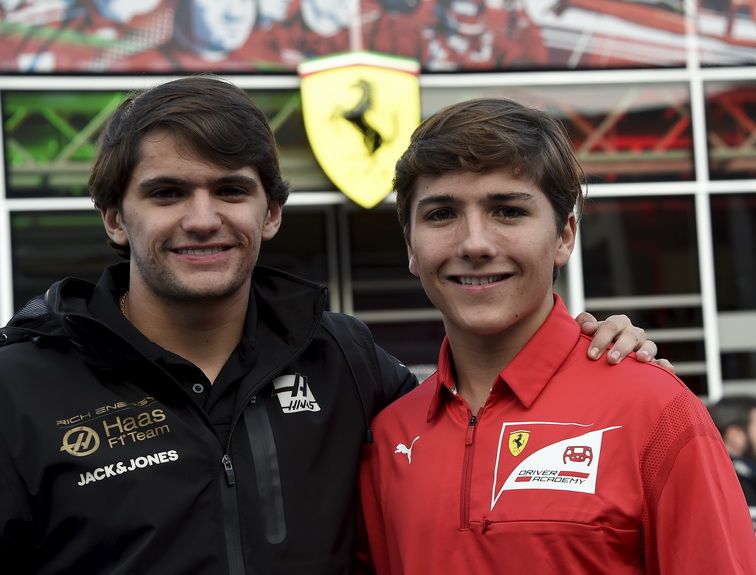 Pietro y Enzo Fittipaldi  son dos aspirantes a la súper licencia