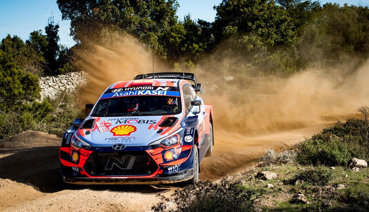Rally de Cerdeña 2020.