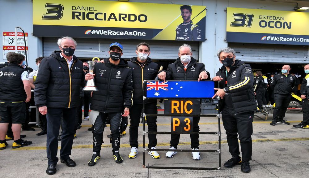 Con Alonso Renault aprovechará aún más el podio de Ricciardo en Nürburgring Con Alonso Renault aprovechará aún más el podio de Ricciardo en Nürburgring