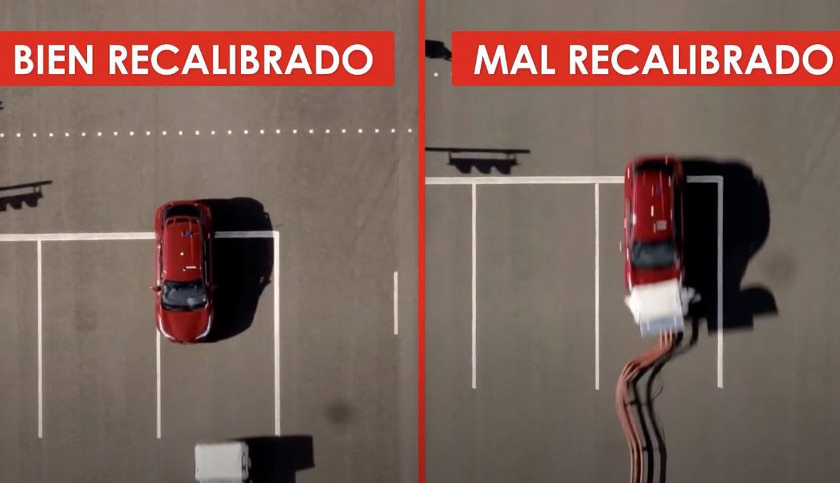 Así fallan los sistemas de seguridad ADAS cuando están mal calibrados
