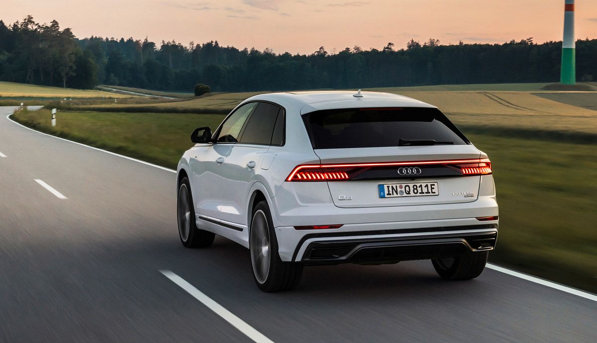 Nuevo Audi Q8 híbrido enchufable.