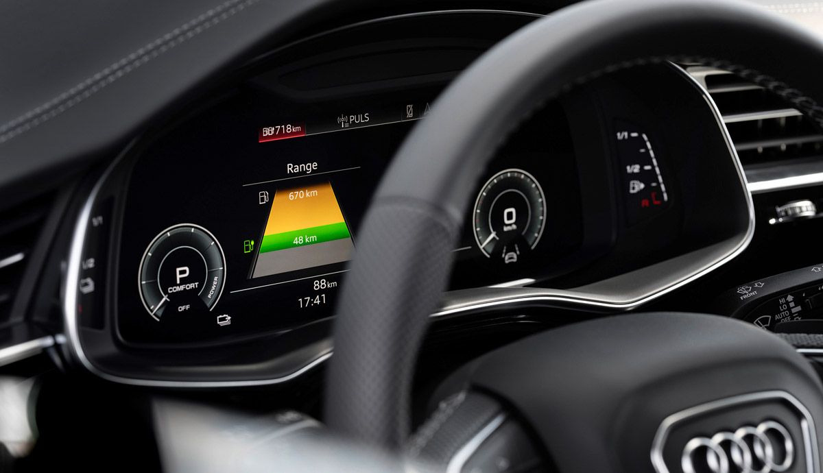 Nuevo Audi Q8 híbrido enchufable.