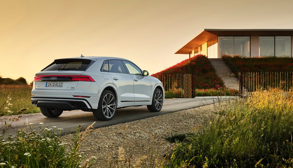 Nuevo Audi Q8 híbrido enchufable.