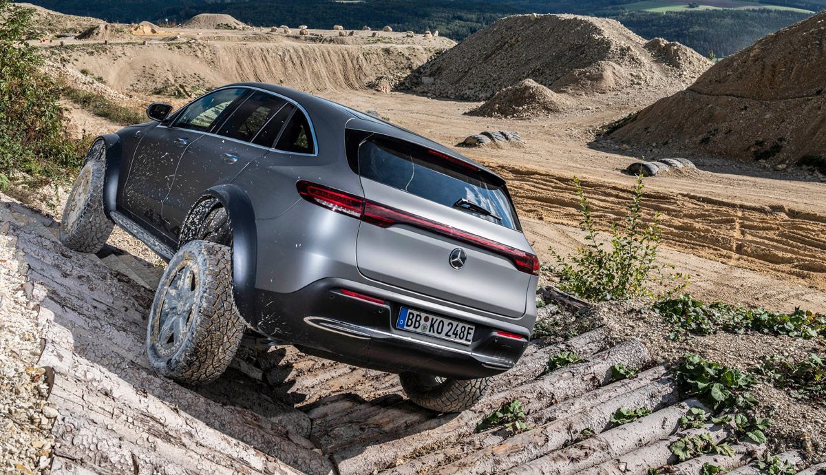 Mercedes EQC 4x4² 2021. Mercedes EQC 4x4² 2021.