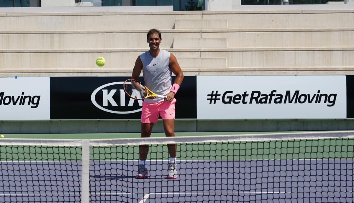 Rafa Nadal y Kia