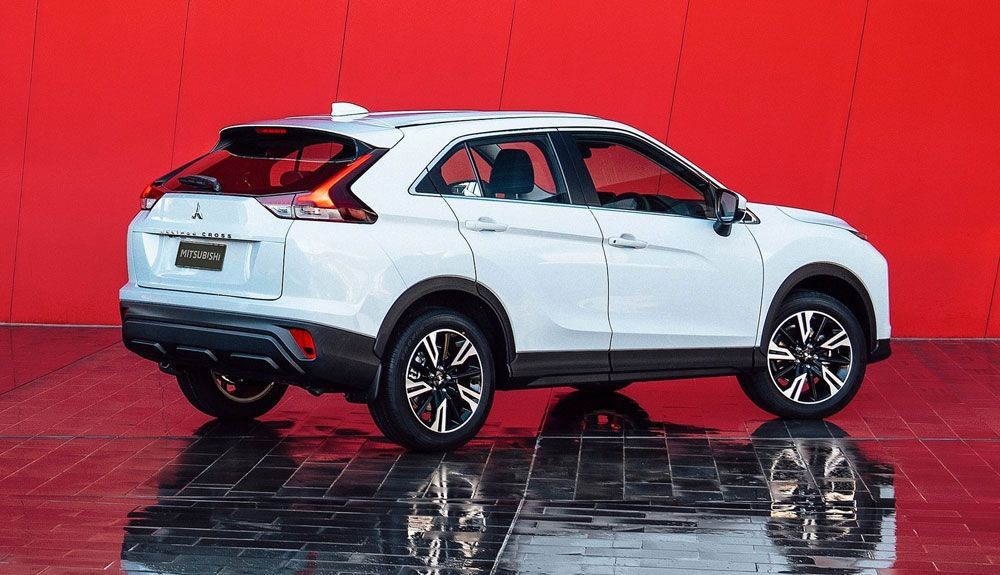 El MItusbishi Eclipse Cross pierde la luneta trasera perdida El MItusbishi Eclipse Cross pierde la luneta trasera perdida
