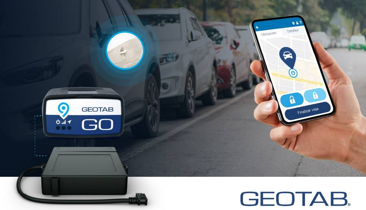 Así es la solución de apertura del coche a través del móvil de Geotab
