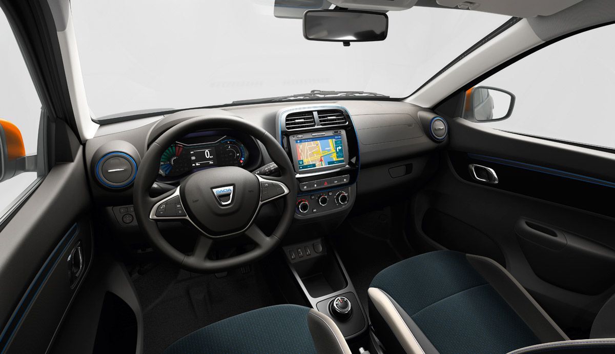 Dacia Spring: así es su interior Dacia Spring: así es su interior