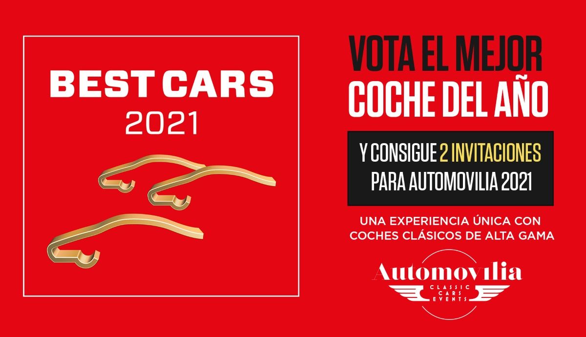 Best Cars 2021: vota el mejor coche del año y gana un viaje a AUTOMOVILIA.