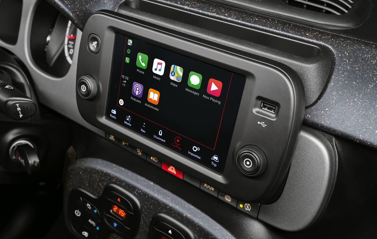 Sistema multimedia del Fiat Panda 2021