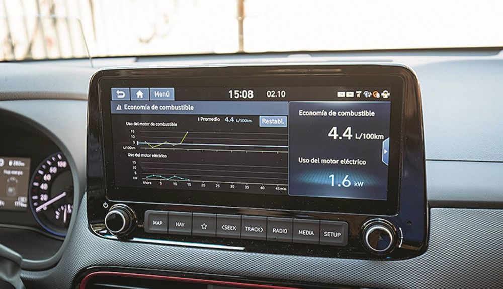 Hyundai Kona Híbrido Eléctrico.