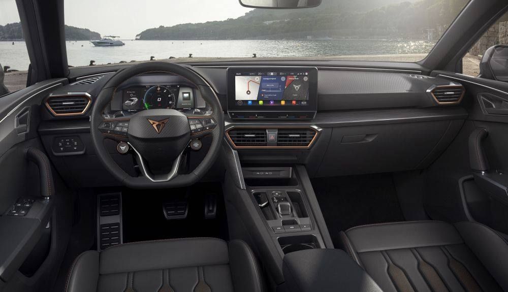 El interior del Cupra León eHybrid