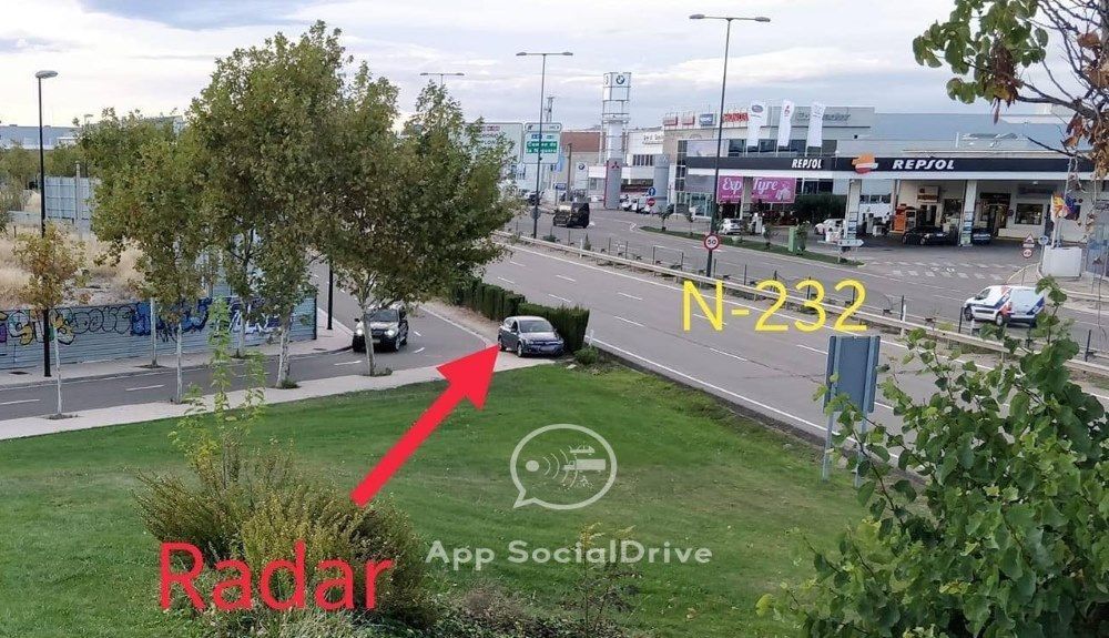 radar en N-232 radar en N-232