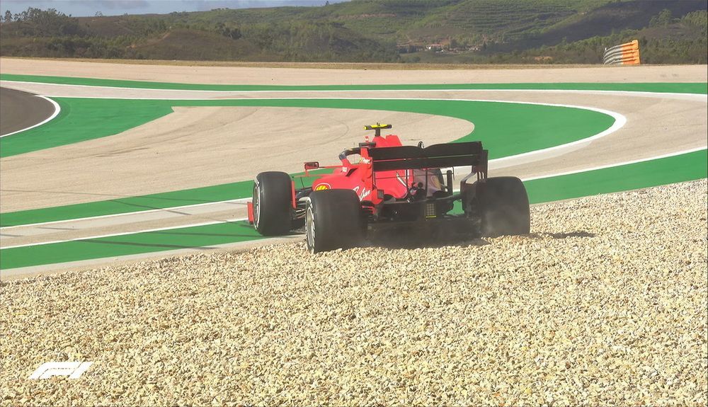 Charles Leclerc fue cuarto con su Ferrari Charles Leclerc fue cuarto con su Ferrari