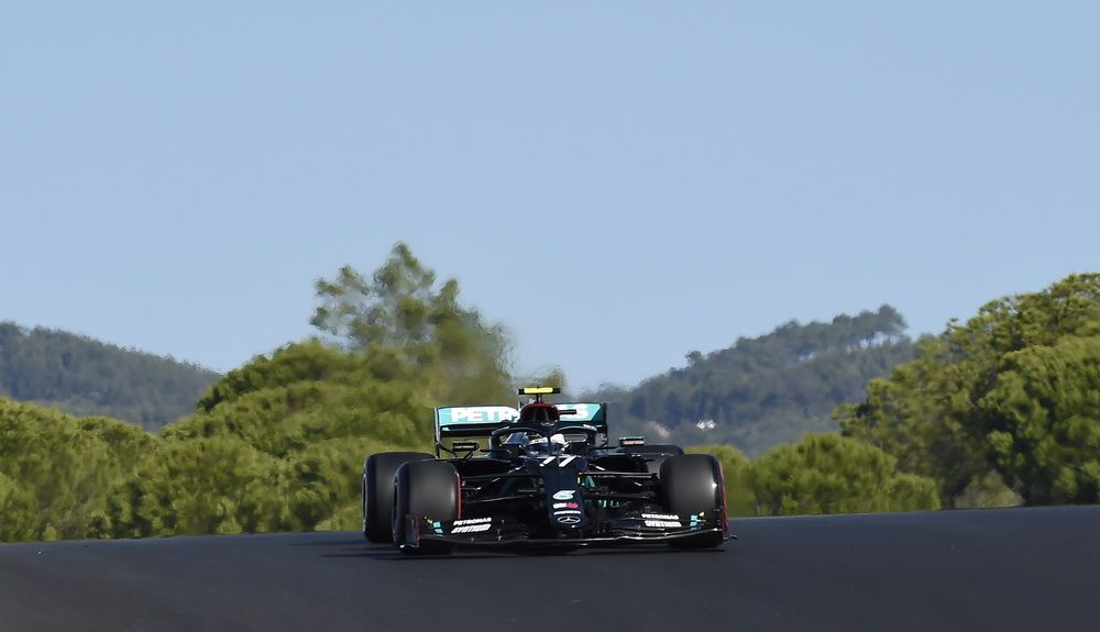 Valtteri Bottas volvió a ser el más rápido en Portimao