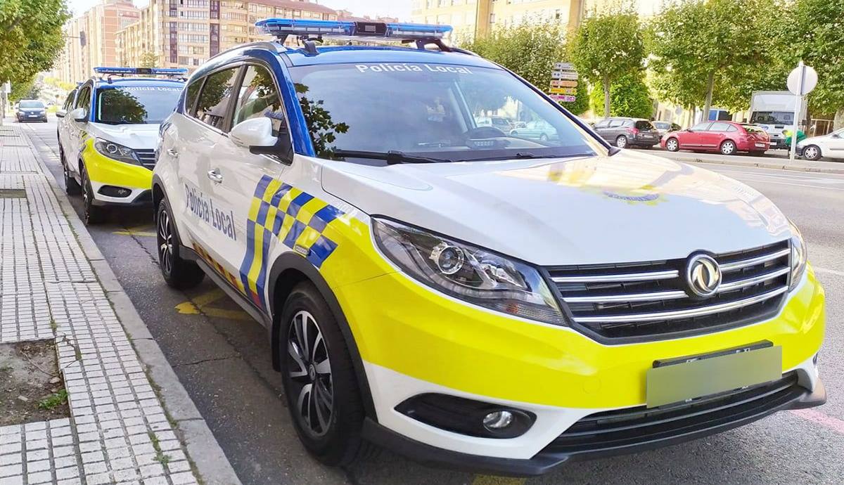 DFSK 580 Luxury, el nuevo coche de la Policía Local de Burgos