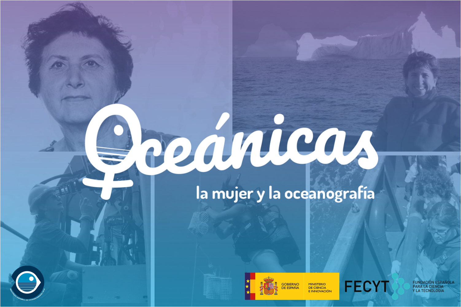 Oceánicas, un proyecto que reivindica el papel de la mujer en el estudio de los océanos.