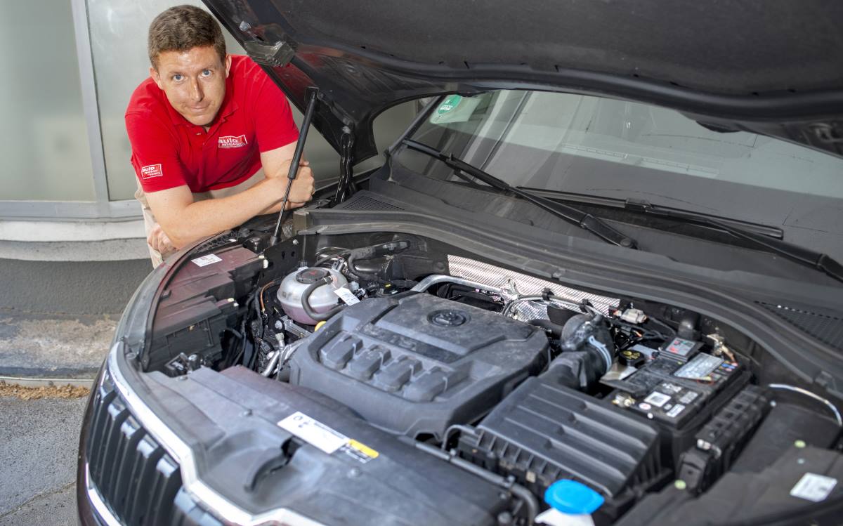 El motor del Skoda Kodiaq Scout 2.0 TSI