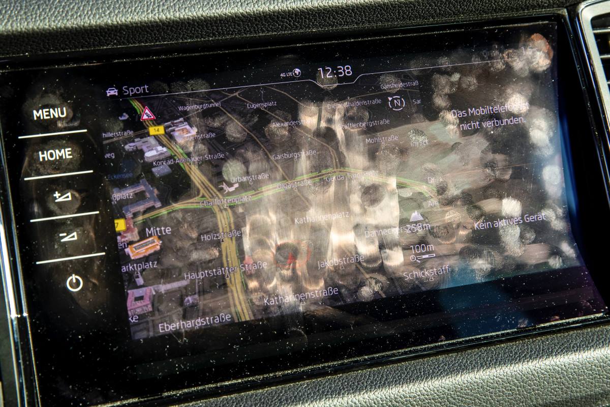 Pantalla del sistema multimedia del Skoda Kodiaq Scout 2.0 TSI