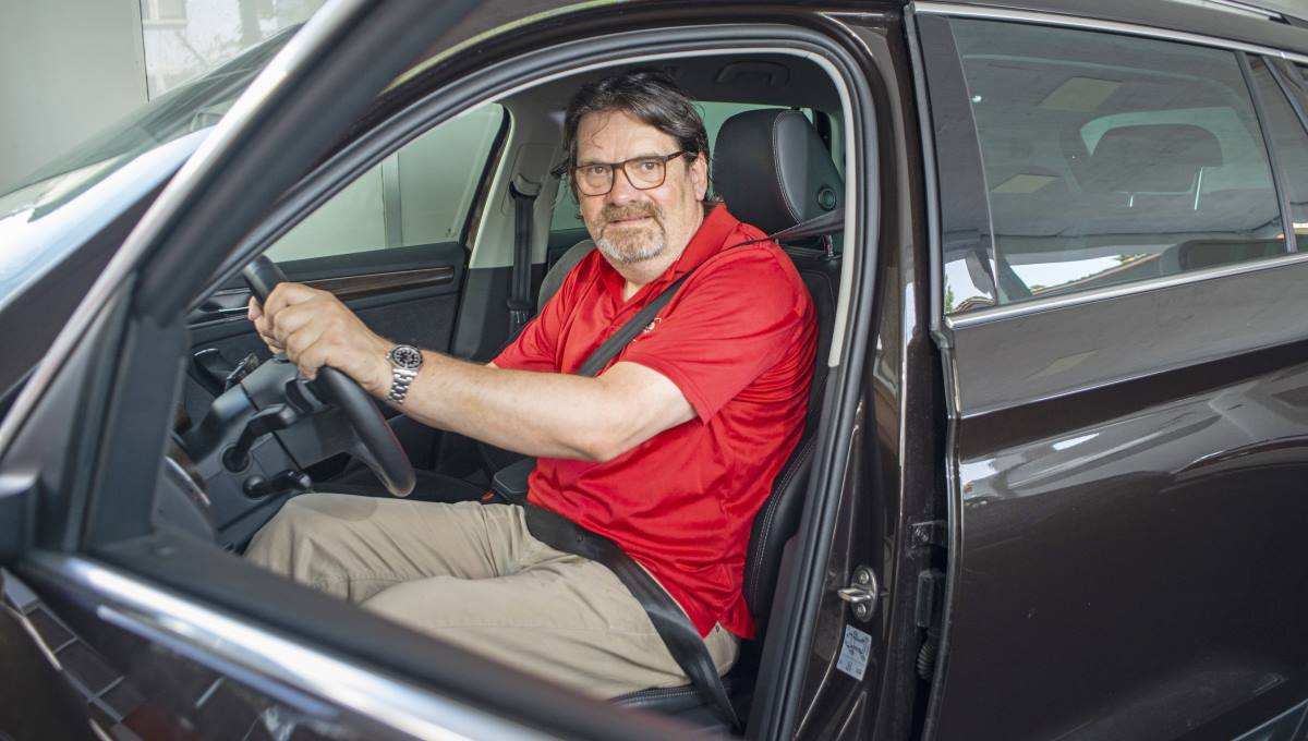 Uno de los probadores del Skoda Kodiaq Scout 2.0 TSI