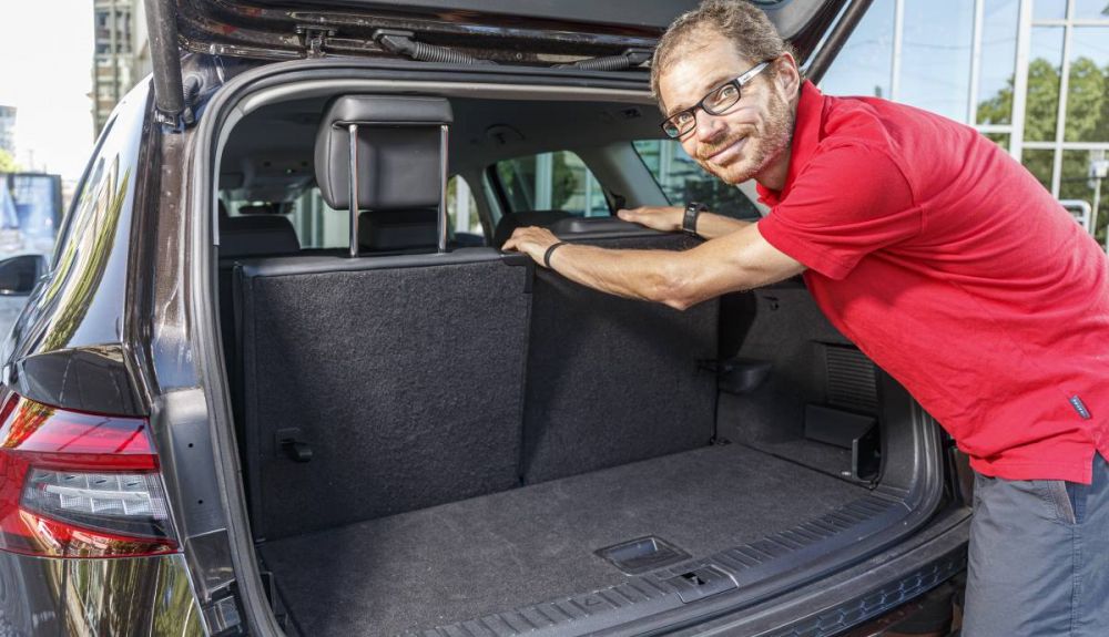 El maletero del Skoda Kodiaq Scout 2.0 TSI El maletero del Skoda Kodiaq Scout 2.0 TSI