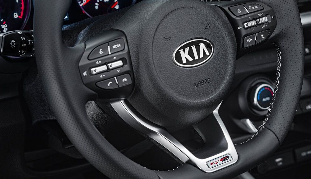 El interior del Kia Stonic GT Line es específico de esta versión El interior del Kia Stonic GT Line es específico de esta versión