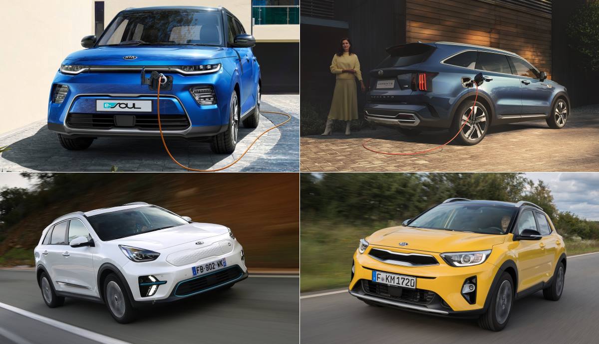 Kia cuenta con una amplia y variada gama de coches con etiqueta ECO y CERO