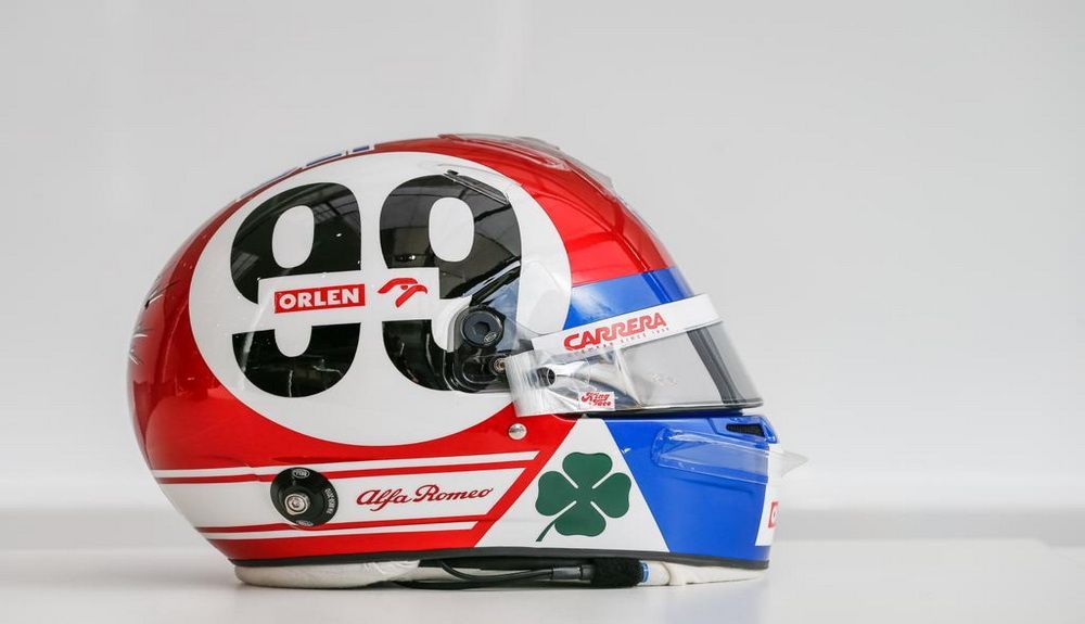 Este es el casco que luce Antonio Giovinazzi en Imola Este es el casco que luce Antonio Giovinazzi en Imola